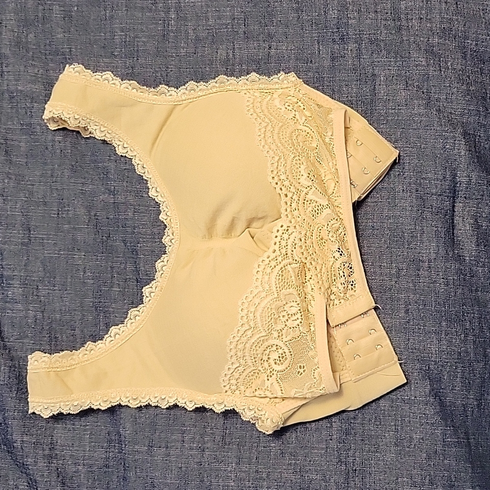 Soft, support bra